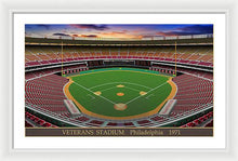 Load image into Gallery viewer, Veterans Stadium 1971 - Framed Print
