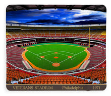 Load image into Gallery viewer, Veterans Stadium 1971 - Blanket
