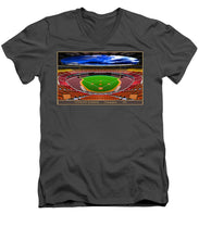 Load image into Gallery viewer, Veterans Stadium 1971 - Men's V-Neck T-Shirt
