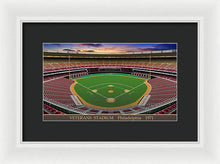 Load image into Gallery viewer, Veterans Stadium 1971 - Framed Print
