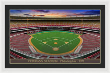 Load image into Gallery viewer, Veterans Stadium 1971 - Framed Print
