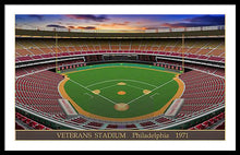 Load image into Gallery viewer, Veterans Stadium 1971 - Framed Print
