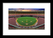 Load image into Gallery viewer, Veterans Stadium 1971 - Framed Print
