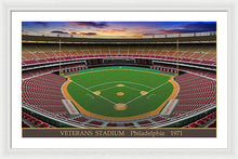 Load image into Gallery viewer, Veterans Stadium 1971 - Framed Print
