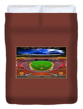Load image into Gallery viewer, Veterans Stadium 1971 - Duvet Cover
