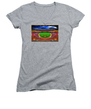 Load image into Gallery viewer, Veterans Stadium 1971 - Women's V-Neck
