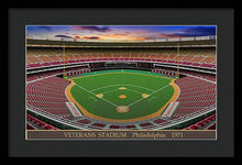 Load image into Gallery viewer, Veterans Stadium 1971 - Framed Print
