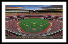 Load image into Gallery viewer, Veterans Stadium 1980 - Framed Print
