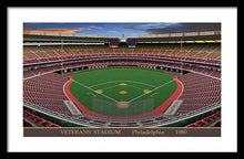 Load image into Gallery viewer, Veterans Stadium 1980 - Framed Print
