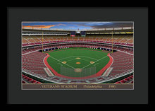 Load image into Gallery viewer, Veterans Stadium 1980 - Framed Print
