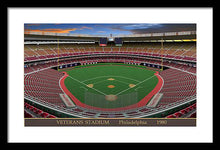 Load image into Gallery viewer, Veterans Stadium 1980 - Framed Print
