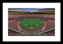 Load image into Gallery viewer, Veterans Stadium 1980 - Framed Print
