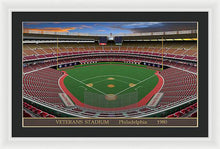 Load image into Gallery viewer, Veterans Stadium 1980 - Framed Print
