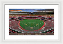 Load image into Gallery viewer, Veterans Stadium 1980 - Framed Print
