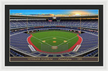 Load image into Gallery viewer, Veterans Stadium 1993 - Framed Print
