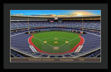 Load image into Gallery viewer, Veterans Stadium 1993 - Framed Print
