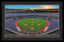 Load image into Gallery viewer, Veterans Stadium 1993 - Framed Print
