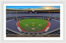 Load image into Gallery viewer, Veterans Stadium 1993 - Framed Print
