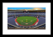 Load image into Gallery viewer, Veterans Stadium 1993 - Framed Print
