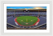 Load image into Gallery viewer, Veterans Stadium 1993 - Framed Print
