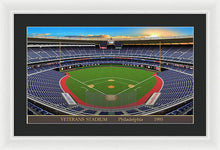 Load image into Gallery viewer, Veterans Stadium 1993 - Framed Print
