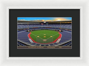 Veterans Stadium 1993 - Framed Print