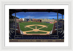 Washington Park 1903 - Framed Print