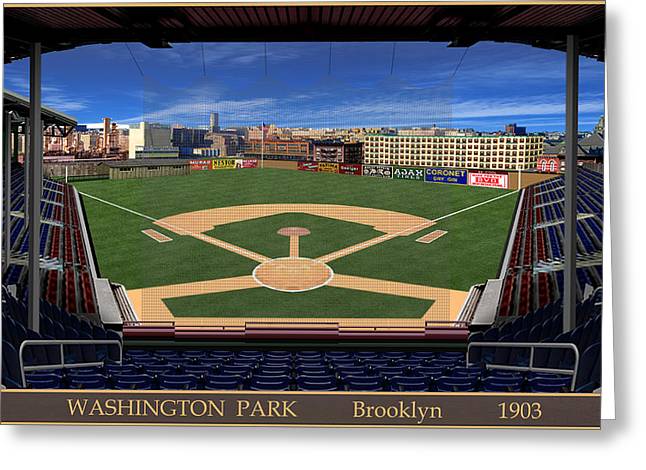 Washington Park 1903 - Greeting Card