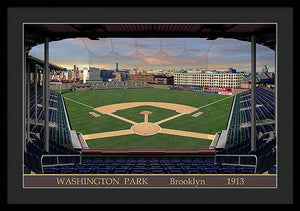 Washington Park 1913 - Framed Print