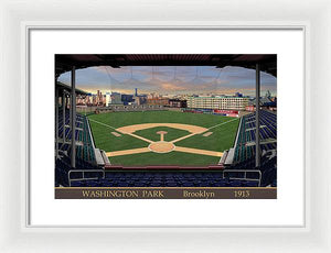 Washington Park 1913 - Framed Print