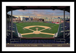 Washington Park 1913 - Framed Print