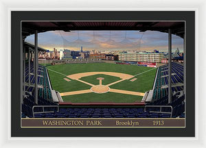 Washington Park 1913 - Framed Print