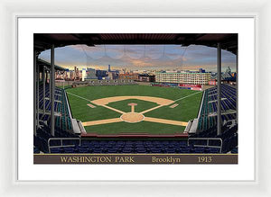 Washington Park 1913 - Framed Print