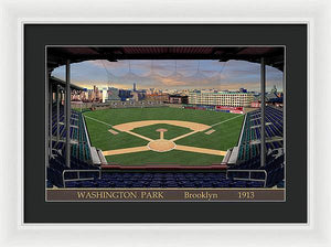 Washington Park 1913 - Framed Print