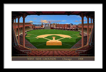 Load image into Gallery viewer, West Side Grounds 1908 - Framed Print
