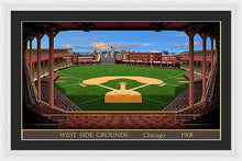 Load image into Gallery viewer, West Side Grounds 1908 - Framed Print
