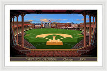 Load image into Gallery viewer, West Side Grounds 1908 - Framed Print
