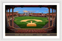 Load image into Gallery viewer, West Side Grounds 1908 - Framed Print
