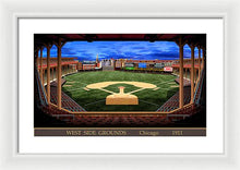 Load image into Gallery viewer, West Side Grounds 1911 - Framed Print
