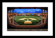 Load image into Gallery viewer, West Side Grounds 1911 - Framed Print
