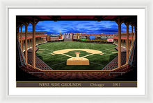 Load image into Gallery viewer, West Side Grounds 1911 - Framed Print
