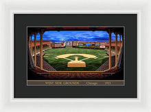 Load image into Gallery viewer, West Side Grounds 1911 - Framed Print
