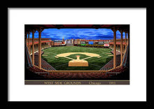 Load image into Gallery viewer, West Side Grounds 1911 - Framed Print
