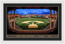 Load image into Gallery viewer, West Side Grounds 1911 - Framed Print
