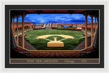 Load image into Gallery viewer, West Side Grounds 1911 - Framed Print
