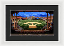 Load image into Gallery viewer, West Side Grounds 1911 - Framed Print
