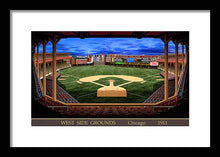 Load image into Gallery viewer, West Side Grounds 1911 - Framed Print
