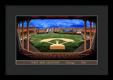 Load image into Gallery viewer, West Side Grounds 1911 - Framed Print
