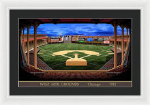 Load image into Gallery viewer, West Side Grounds 1911 - Framed Print
