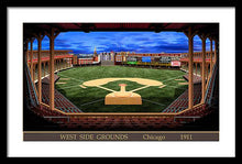 Load image into Gallery viewer, West Side Grounds 1911 - Framed Print
